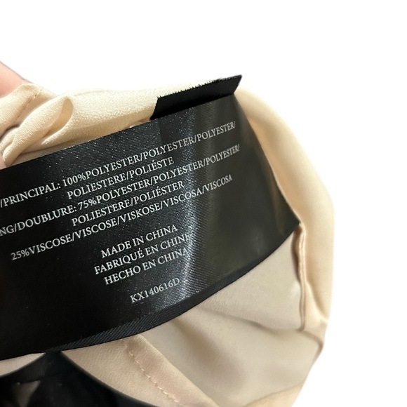 Keepsake Elegant Black Floral mini Aline pop out party Dress Size Medium - Picture 7 of 7